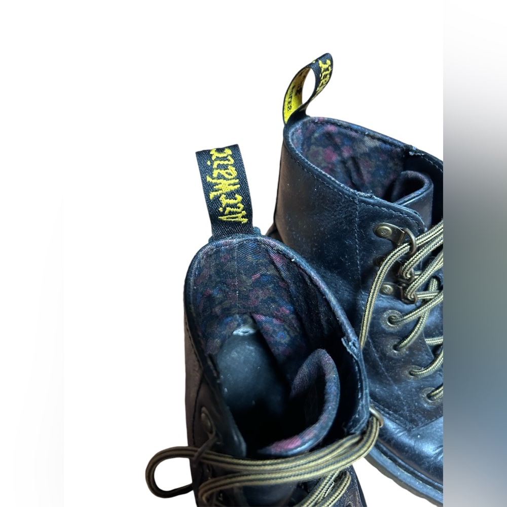 Dr. Martens Black Combat Boots - Picture 7 of 9
